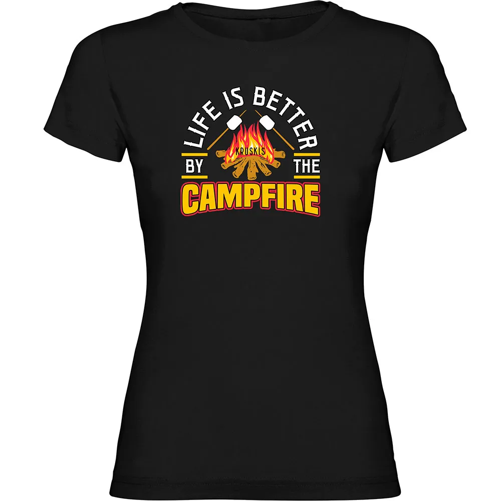 

Футболка с коротким рукавом Kruskis Better By The Campfire, черный