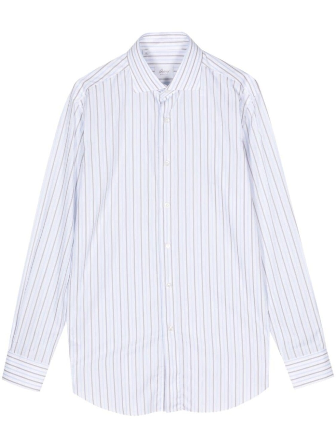 

Brioni рубашка в полоску, белый