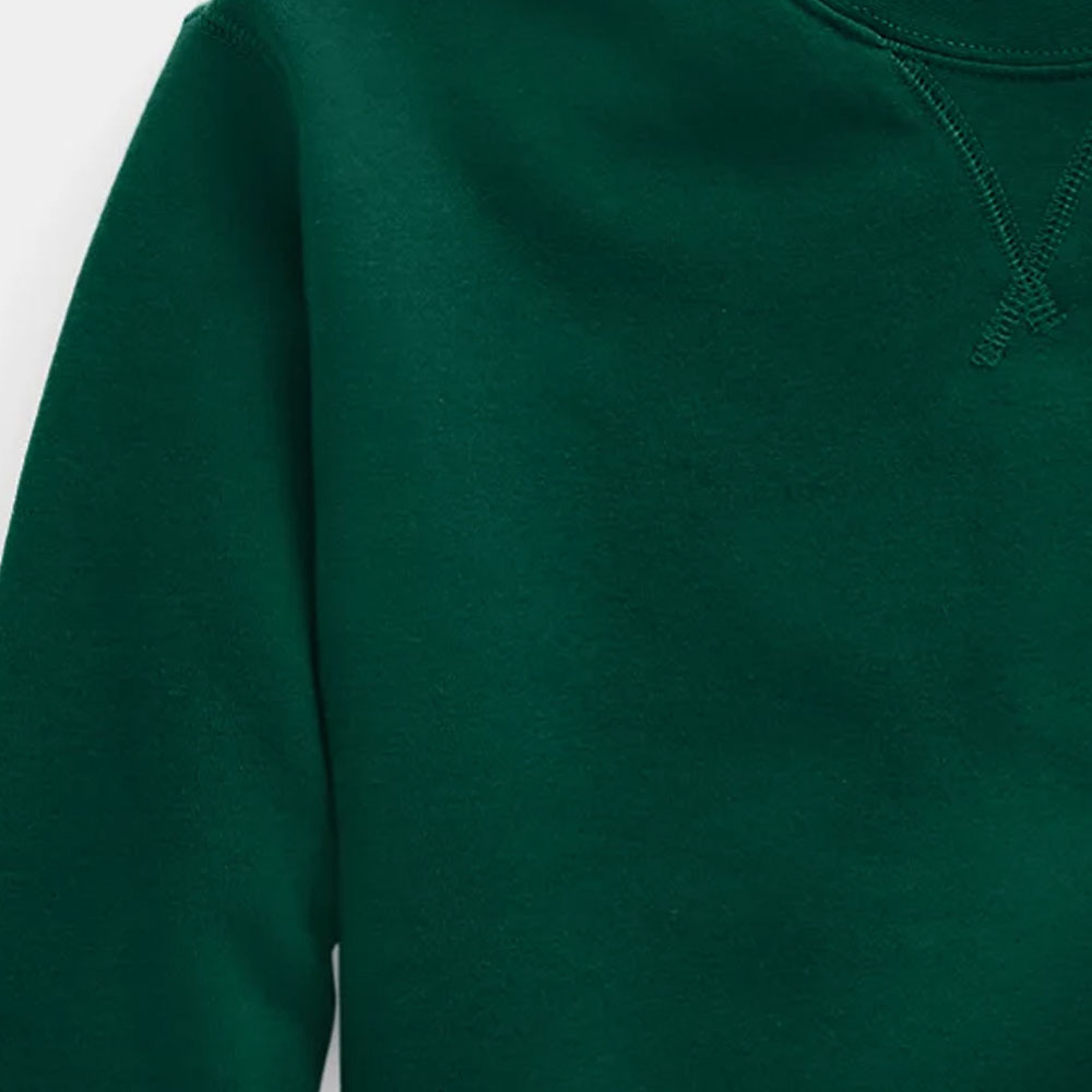 Детская зеленая толстовка Polo Ralph Lauren — фото 4
