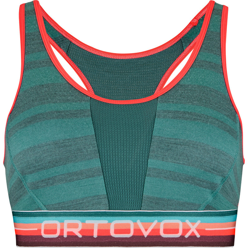 

Женский спортивный бюстгальтер 185 Rock'N'Wool Ortovox, зеленый