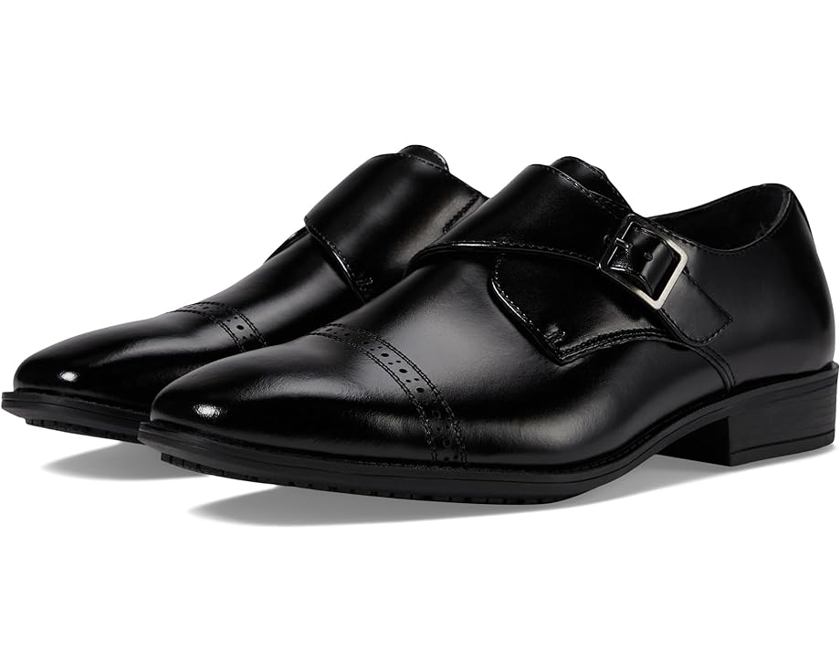 

Оксфорды Stacy Adams Armond Cap Toe Monk Strap, черный