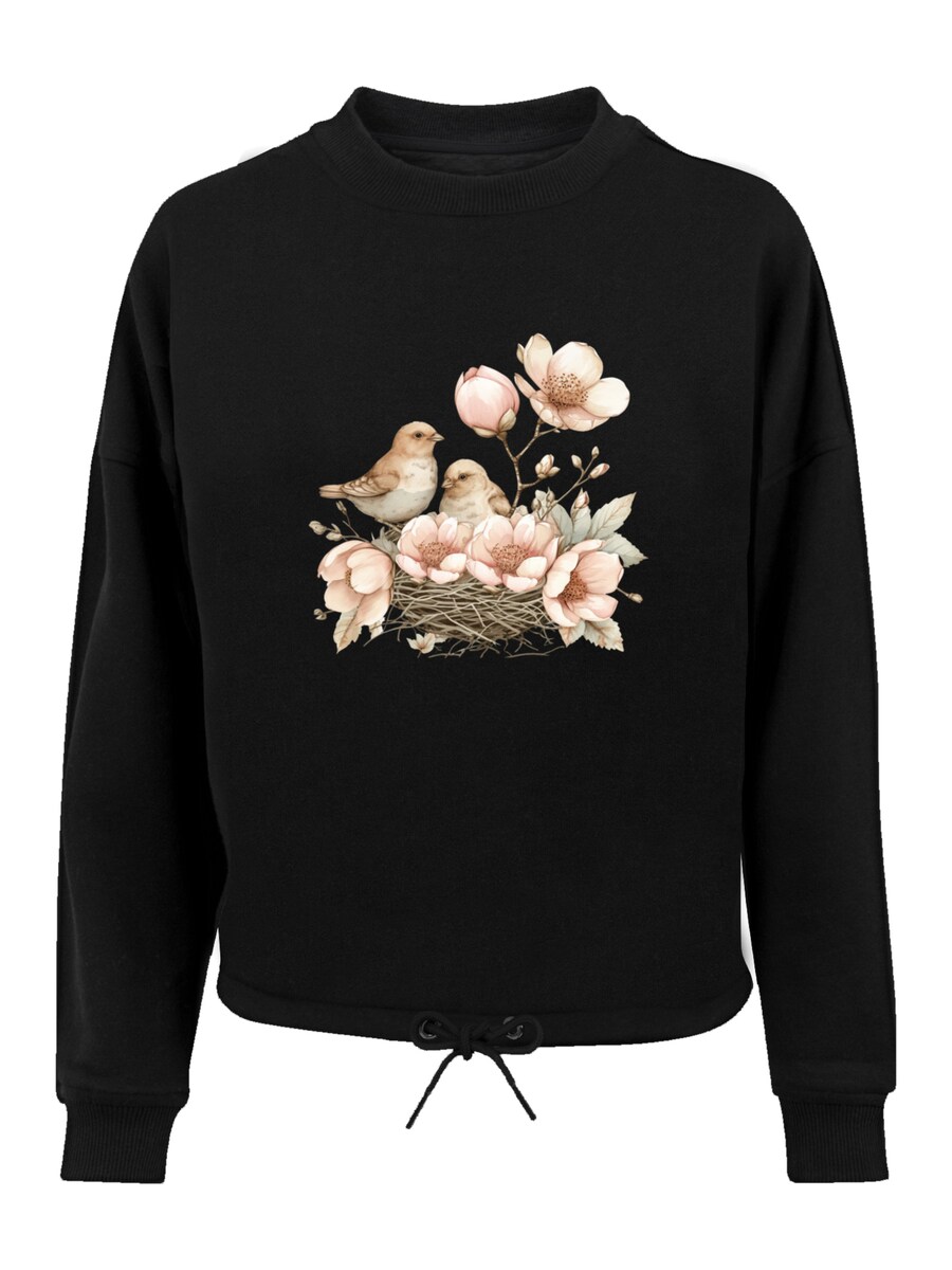 

Толстовка F4NT4STIC Vogelnest Blumen, Black