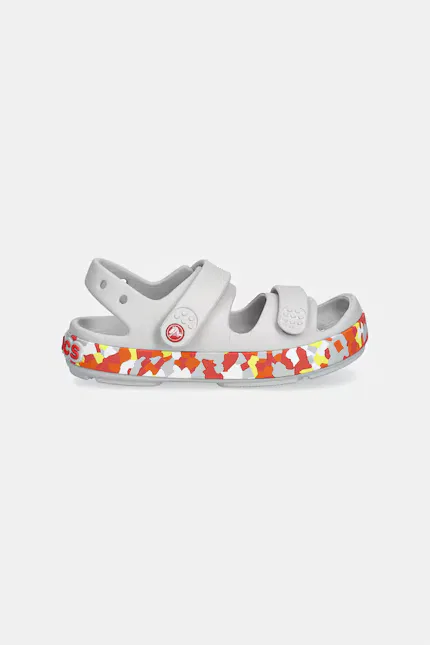 Сандалии Crocband Cruiser Glow Confetti Band Crocs, серый — фото 2