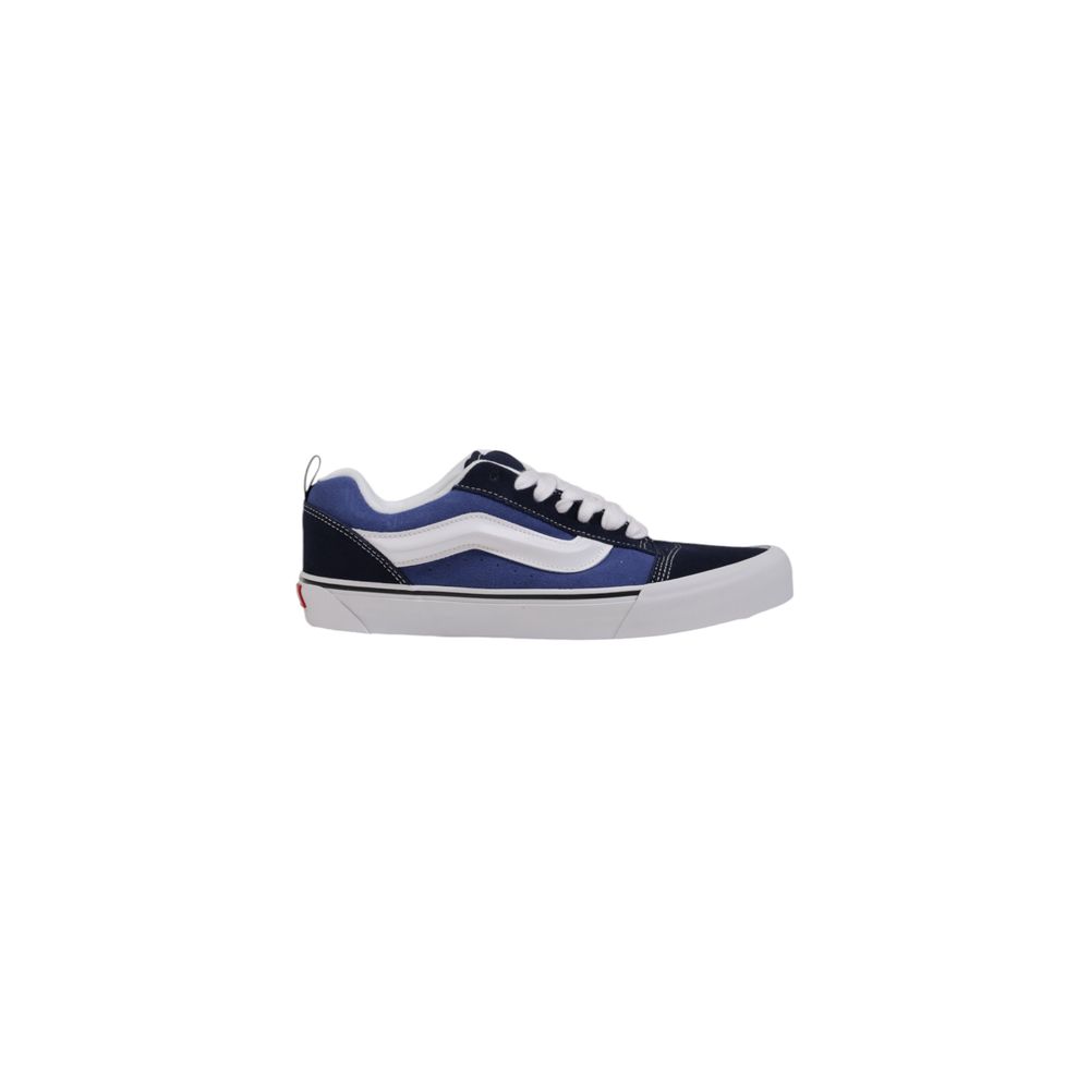 

Синие кожаные кроссовки Vans