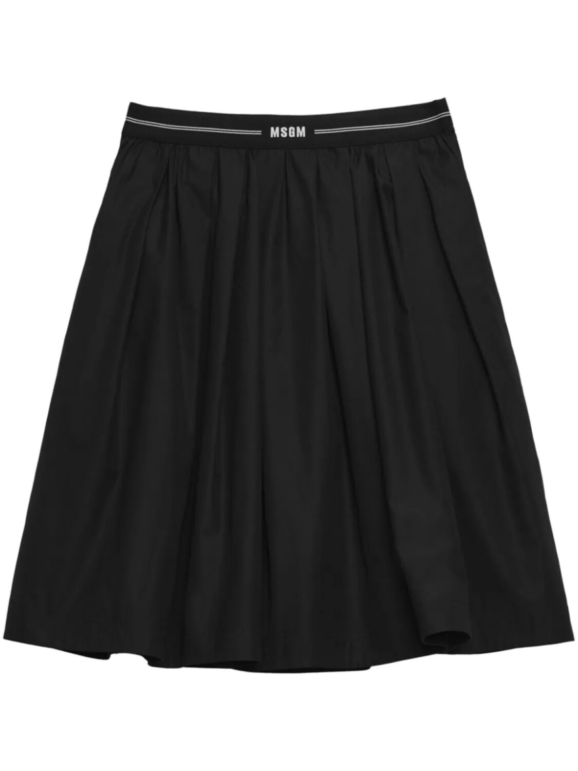 

MSGM плиссированная юбка, черный