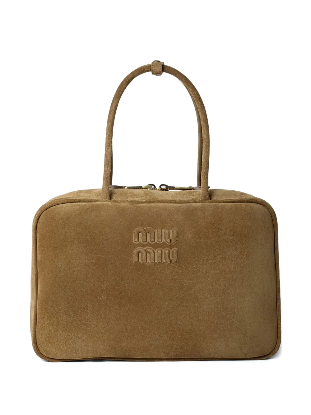 

Сумка-тоут Beau с двумя ручками Miu Miu, зеленый