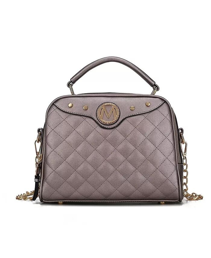 

Сумка-саквояж Samira от Mia K Mkf Collection, серебряный