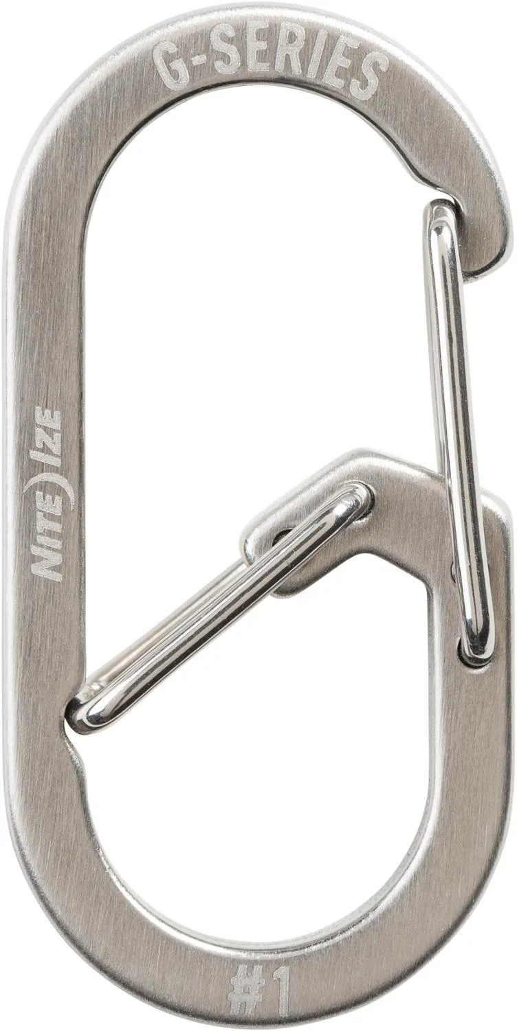 

Каскадный карабин серии G Nite Ize, Stainless