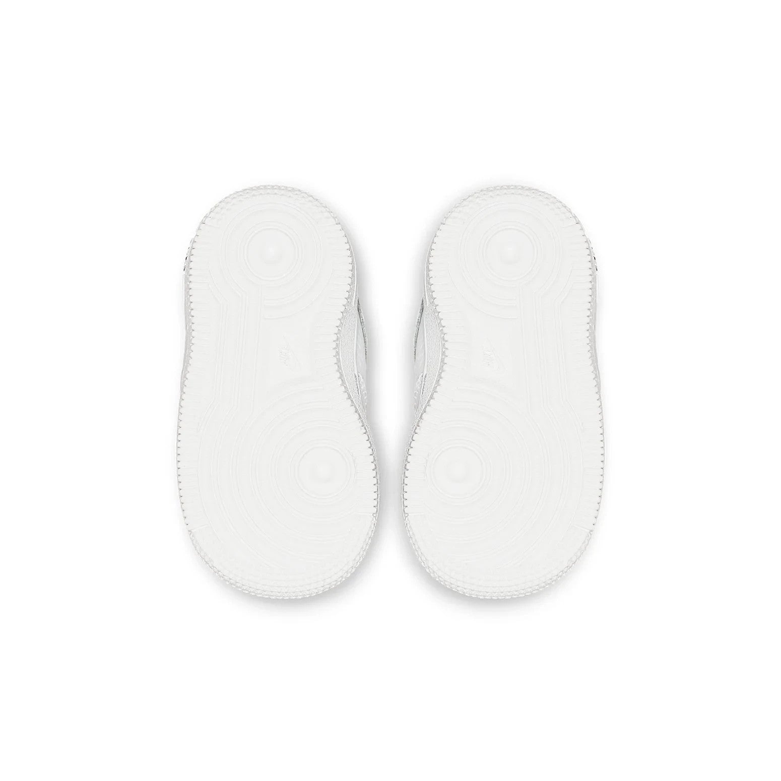 Детские повседневные кожаные кроссовки Nike Force 1 Lv8 Utility AV4273-100 белого и черного цвета — фото 3