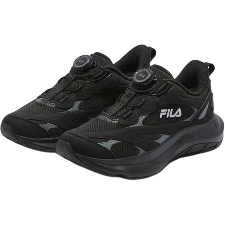 NUVOLA 3S Rebound водонепроницаемые и дышащие низкие кроссовки для бега Kids' FILA KIDS, черный-FBC — фото 4