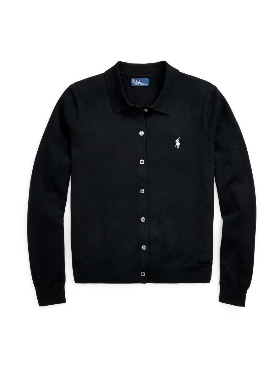 

Вязаный кардиган Polo Ralph Lauren, черный