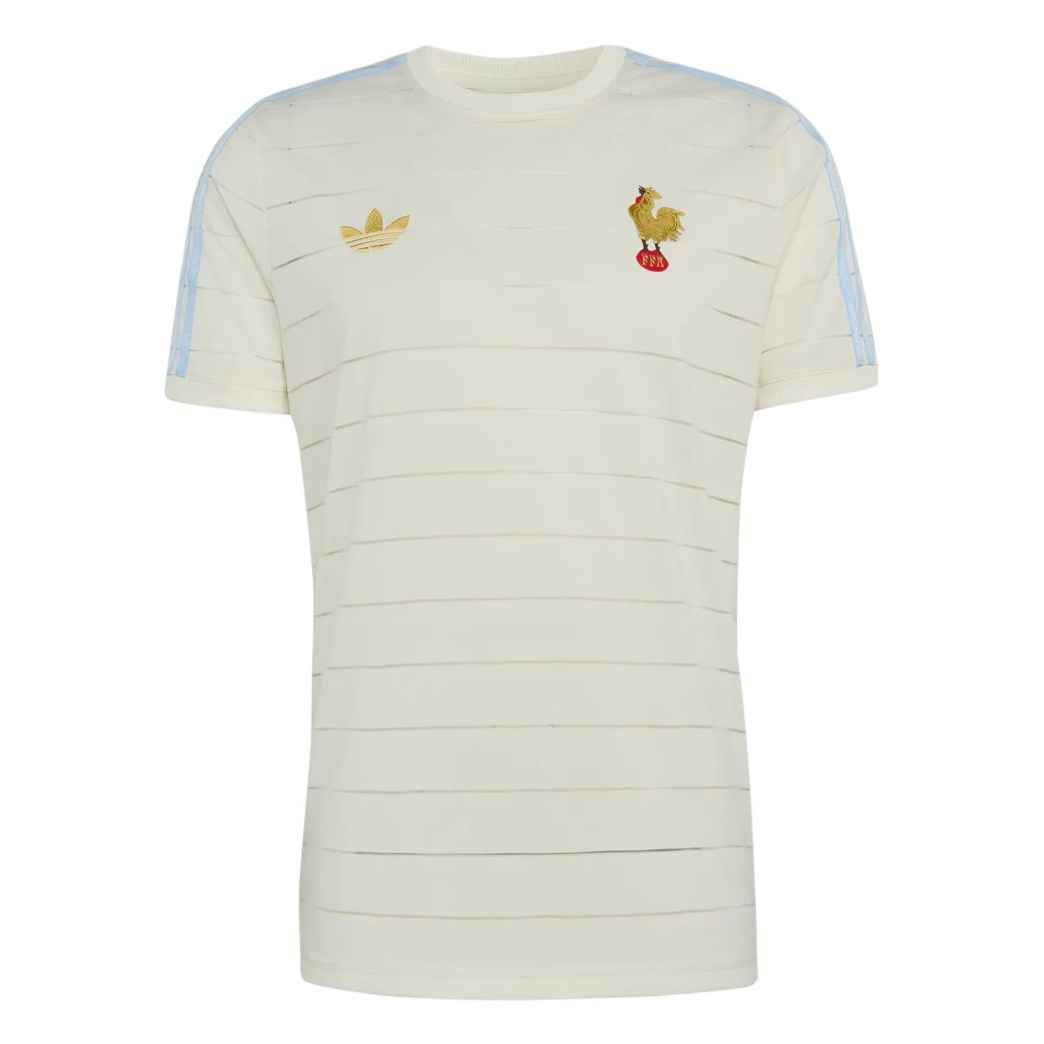Футболка мужская rugby france 120 years crunch Adidas Originals, Jade White