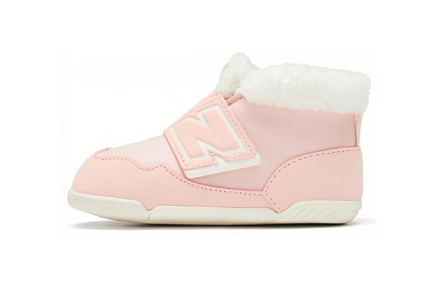 

Износостойкие термостойкие полувысокие детские туфли для малышей розовые New Balance