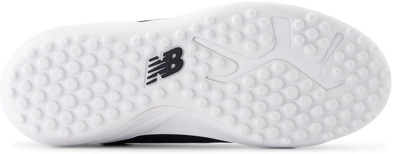 Детские кроссовки New Balance Unisex-Child 4040 V8 Turf-Trainer, белый/черный — фото 3