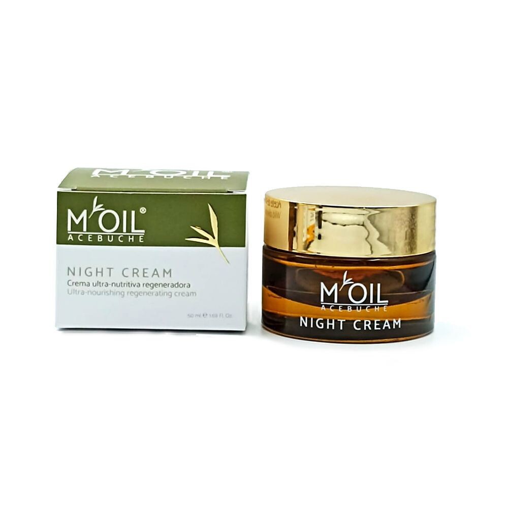 

Крем против морщин Night cream crema ultra-nutritiva regeneradora M'oil acebuche, 50 мл