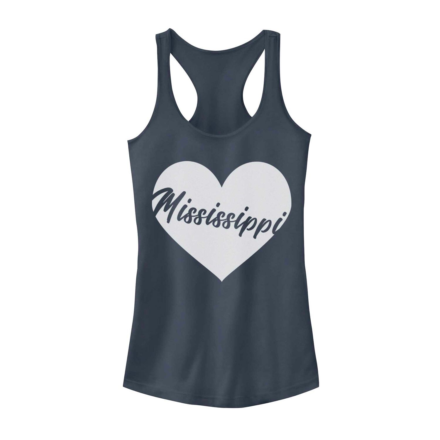 

Майка с рисунком Mississippi Heart для юниоров