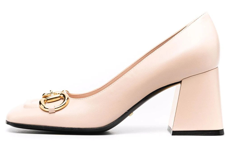 

Туфли женские Gucci Horsebit High Heels, розовый