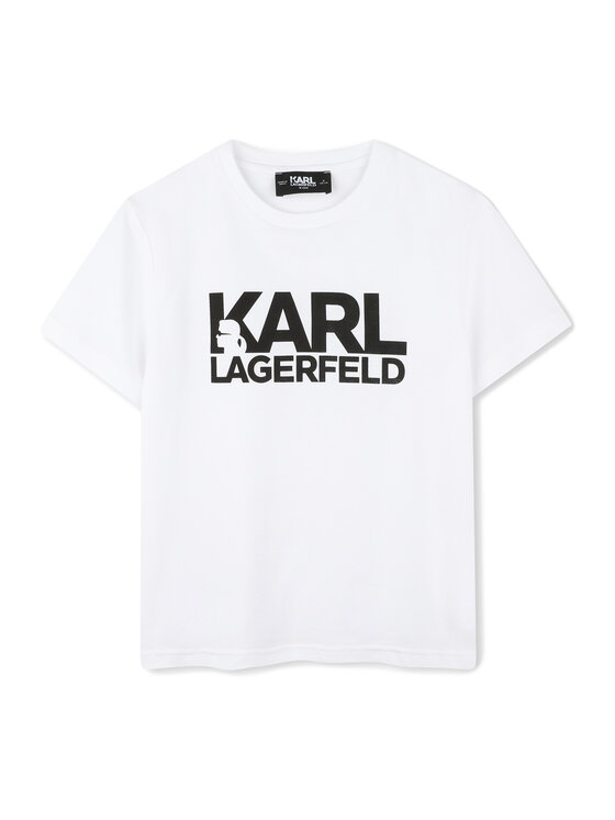 

Футболка обычного кроя Z30435 D Karl Lagerfeld Kids, белый