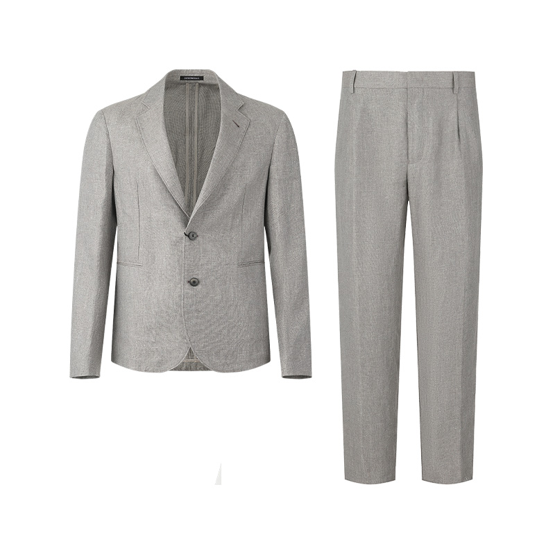 

Костюм Business мужской SS25 Mixed Gray EMPORIO ARMANI