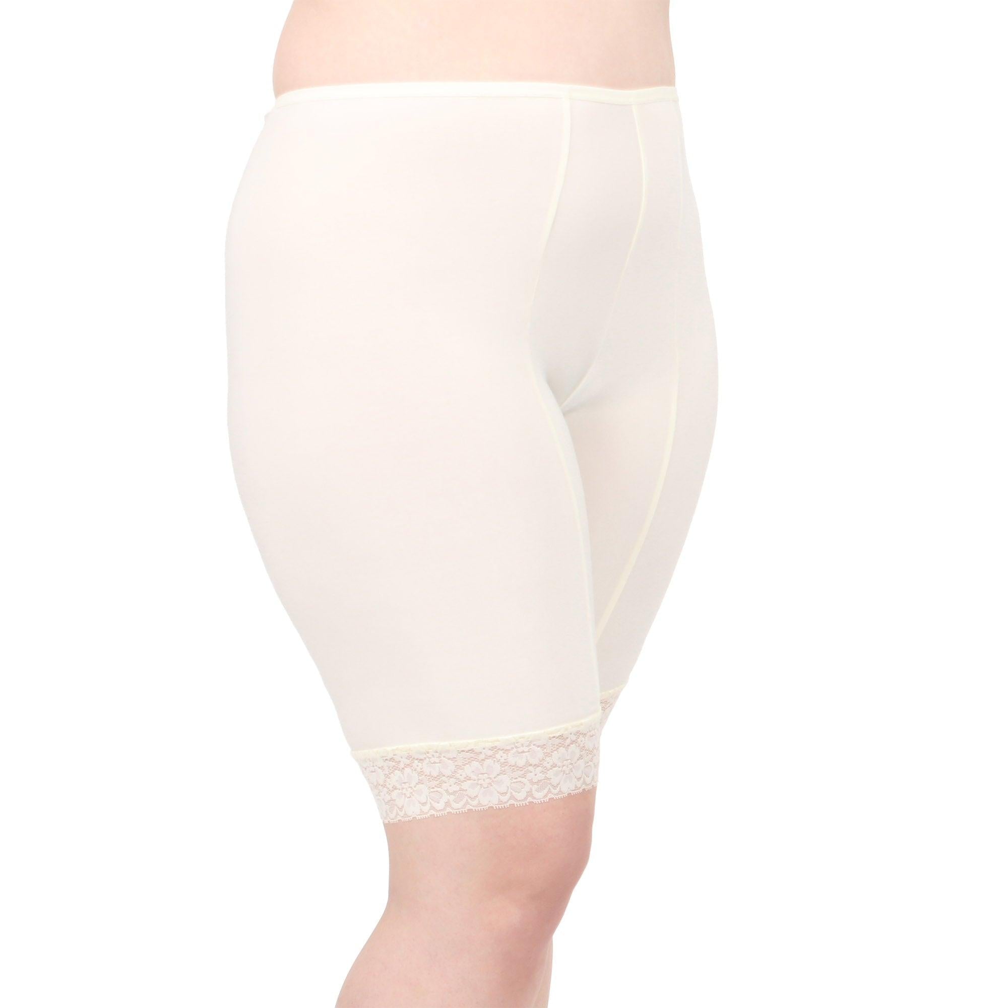

Короткие шорты Fusion Moisture Wicking Anti Chafing Shortlette Slipshort 9" Undersummers by CarrieRae, кремовый/экрю