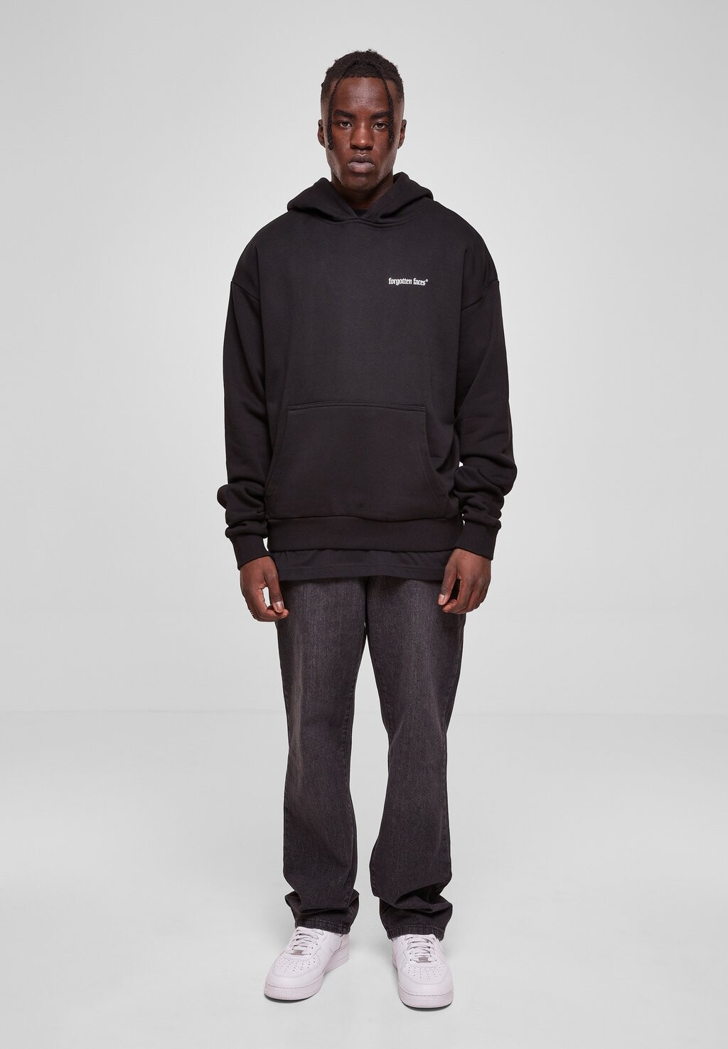 

футболка с принтом ATHENA ULTRA HEAVY COTTON HOODY Forgotten Faces, черный