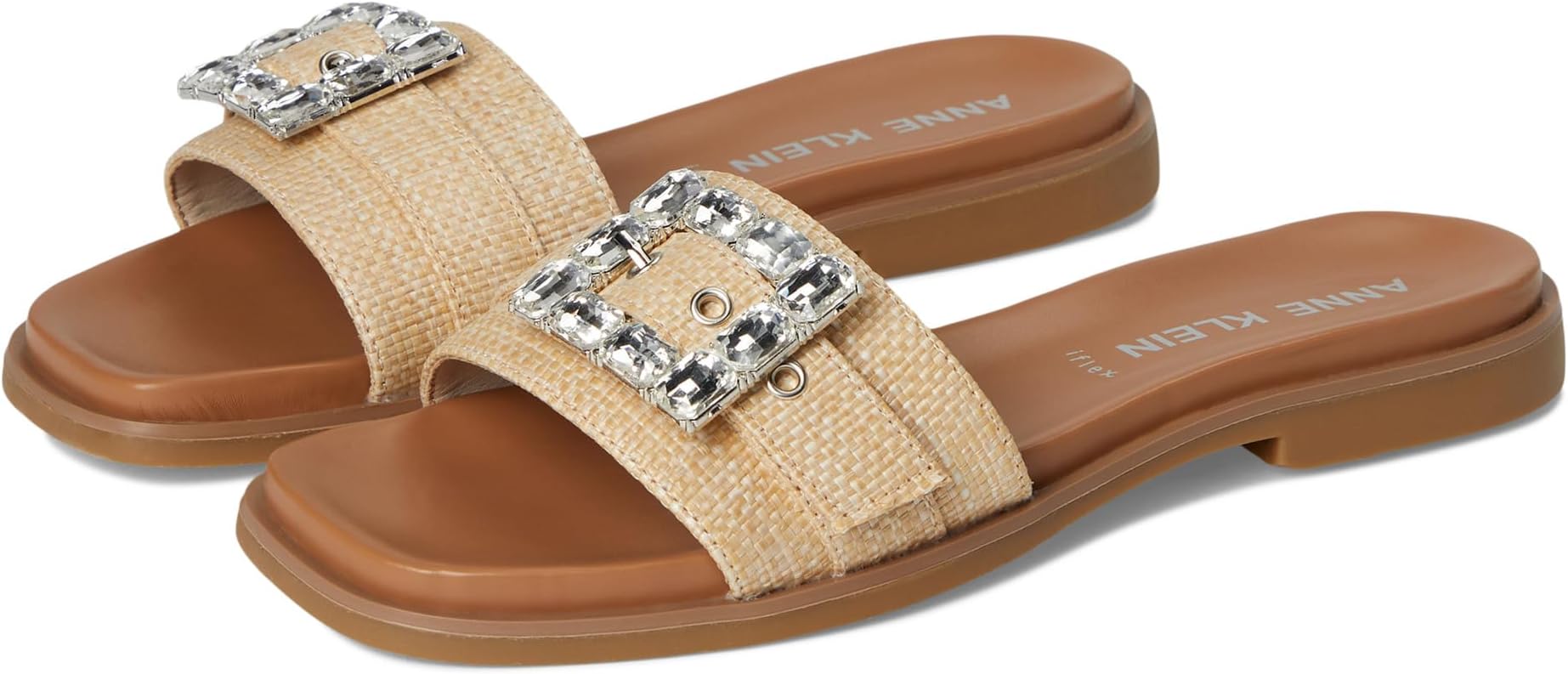 Сандалии Anne Klein Capara, цвет Natural Raffia