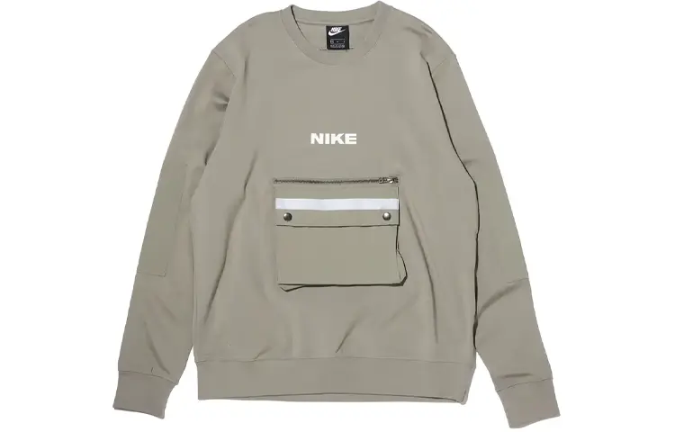 

Толстовка мужская оливковая Nike, оливковый