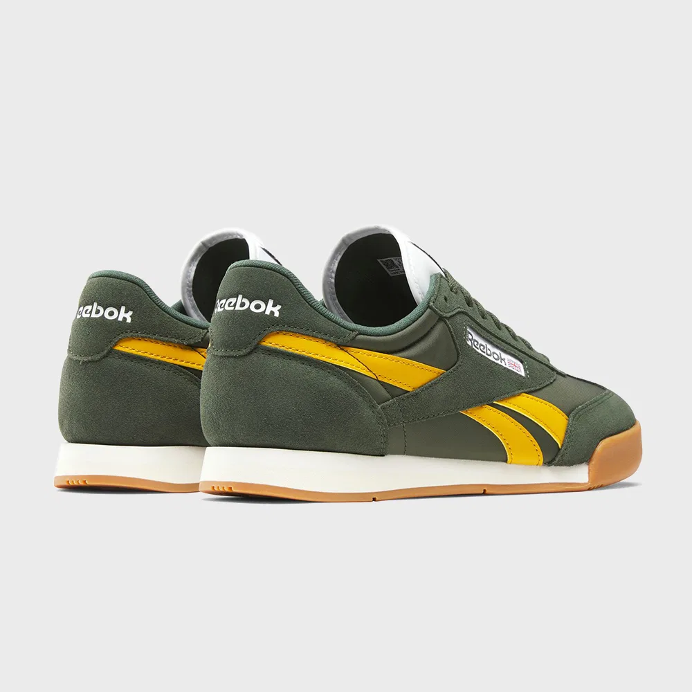 Мужские низкие кеды Campio XT оливкового цвета от Reebok — фото 4