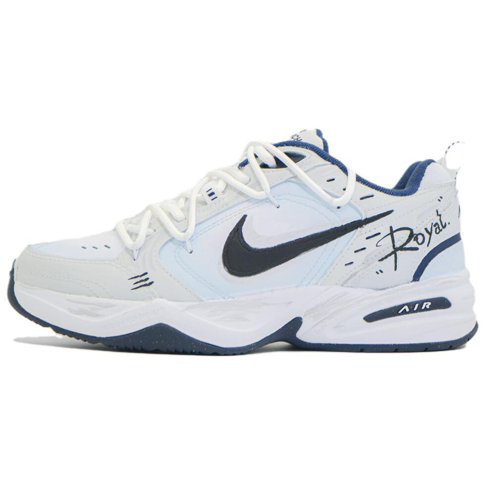 

Кастомизированные кроссовки Nike Air Monarch 4 Chunky Sneakers Unisex, светло-серый