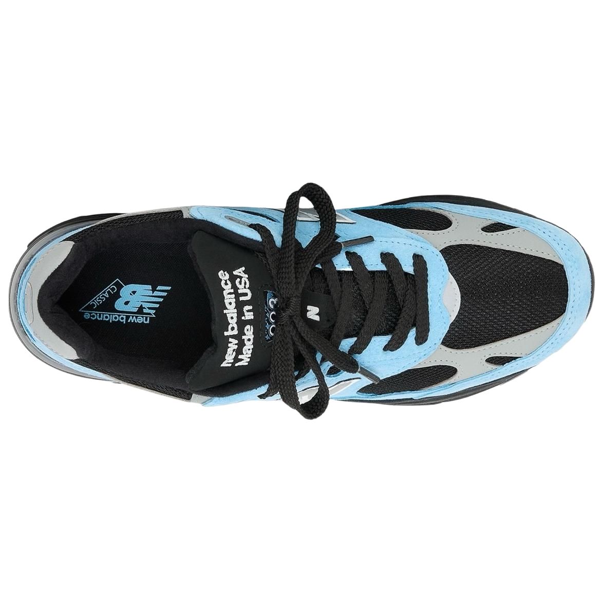Кроссовки для бега Сделано в США 'Community Blue' New Balance, синий/черный — фото 3