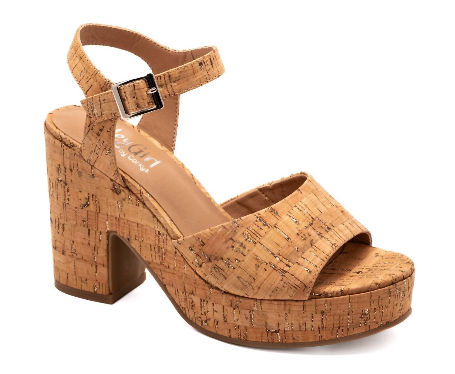 Женские сандалии Cheers в бежевом цвете Corkys Footwear