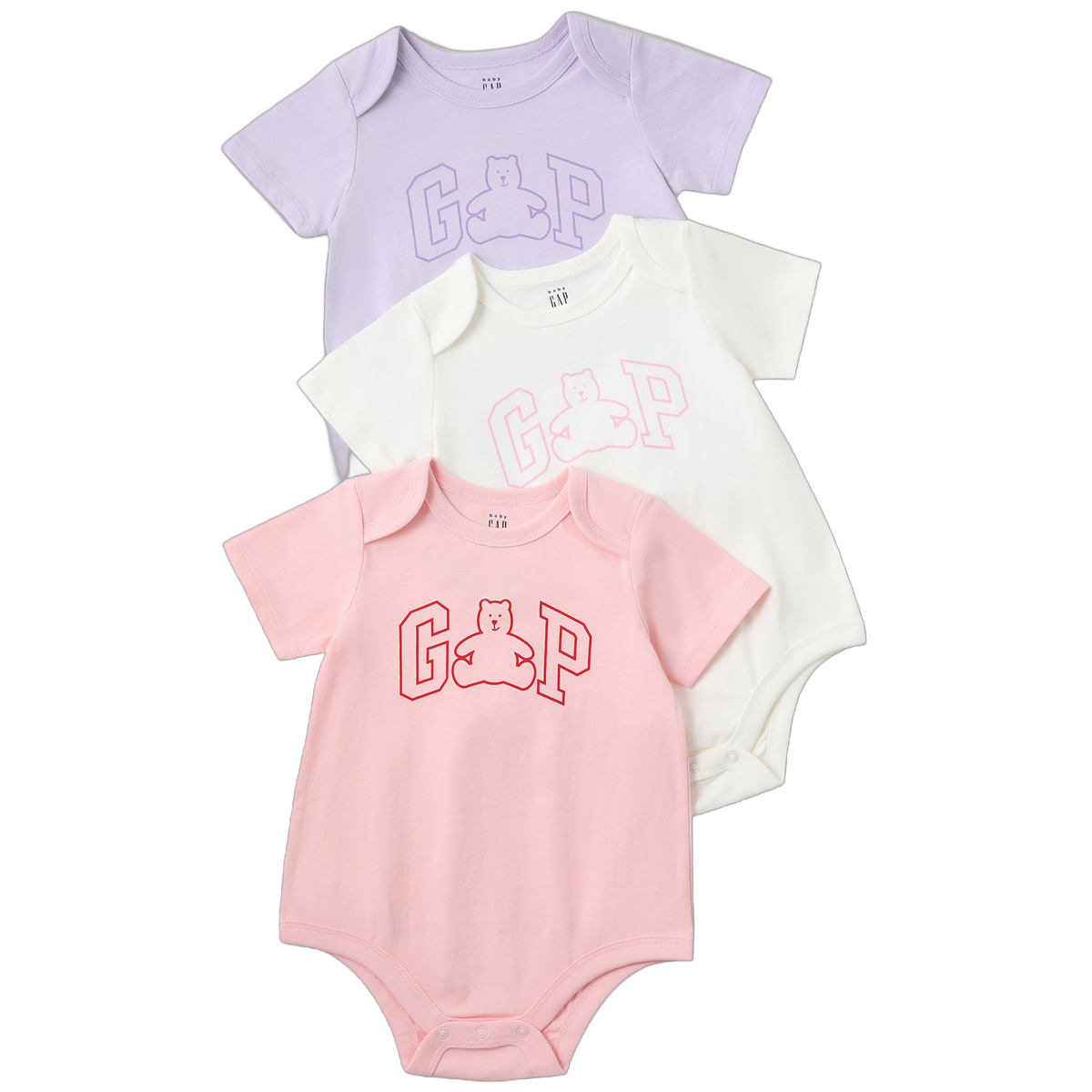 

Комбинезон для младенцев и малышей GAP, светло фиолетовый combination