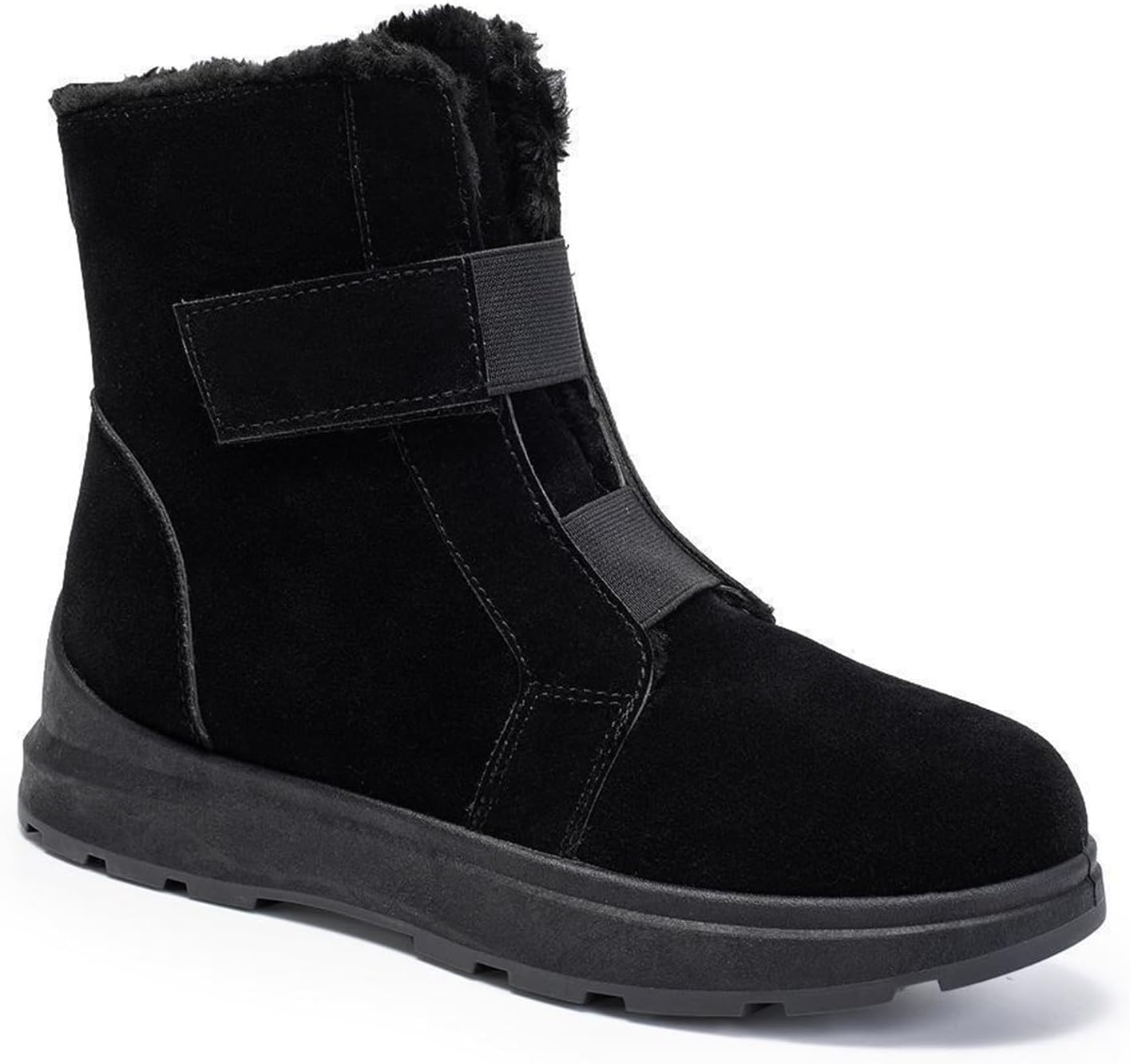 

Зимние сапоги DHAEY для женщин и мужчин, устойчивые к износу, с противоскользящей подошвой, утепленные мехом, унисекс, хаки