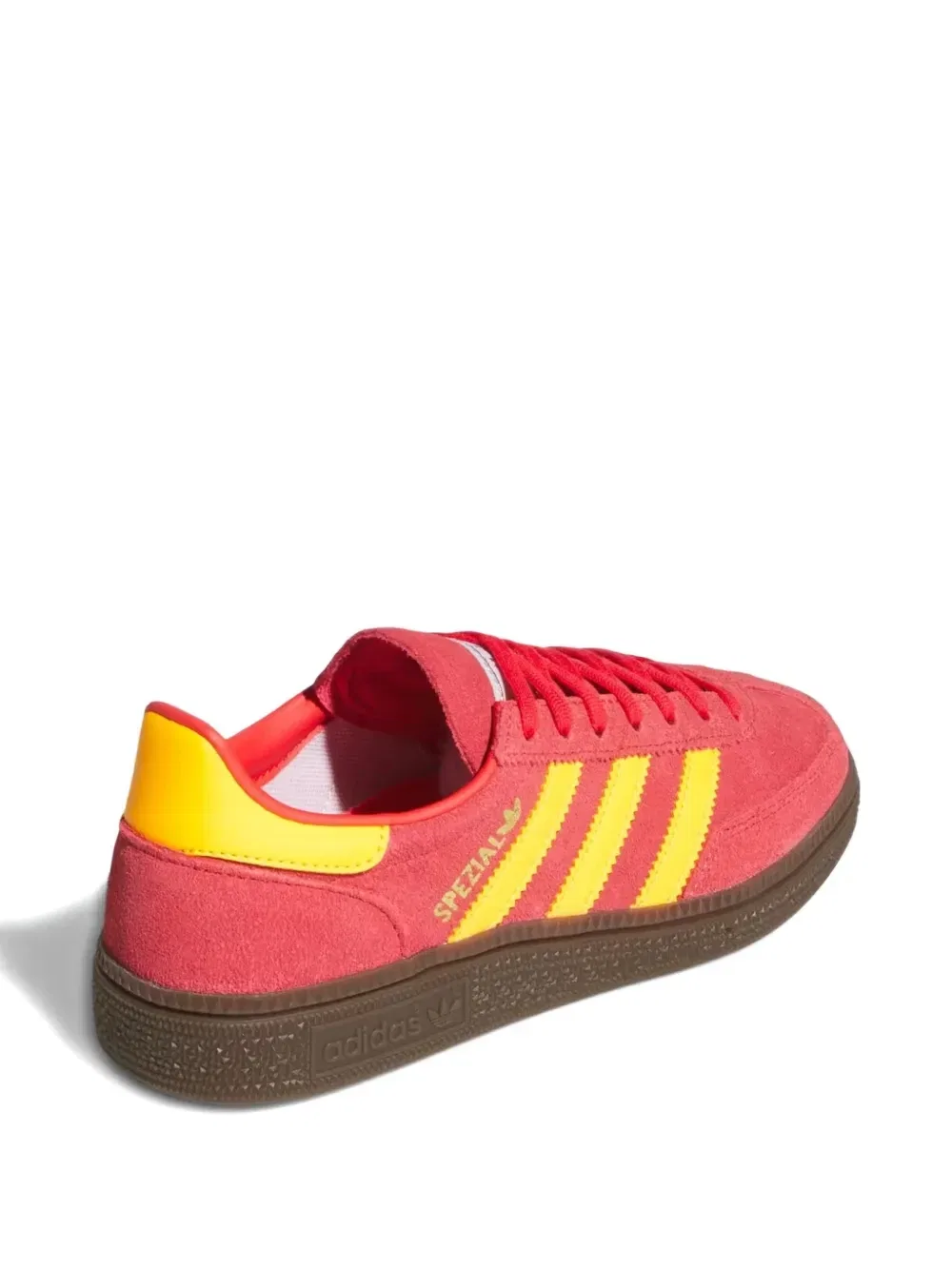 Кеды Handball Spezial на шнуровке Adidas Kids, красный — фото 3