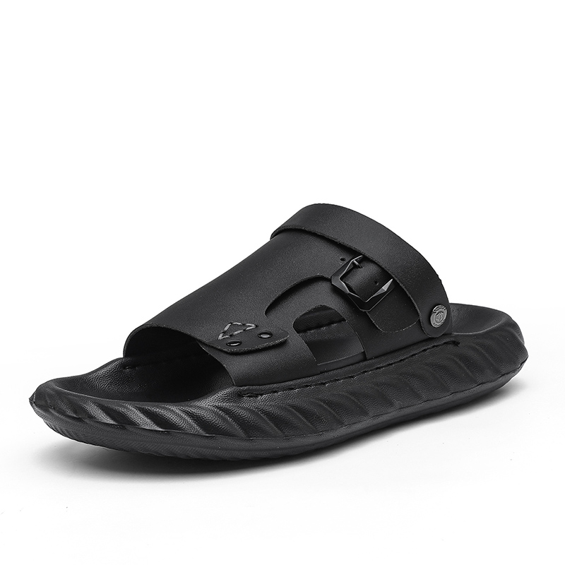 

LONGYING Пляжные сандалии мужские цвета хаки/черный