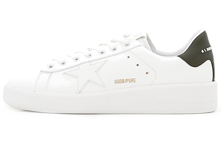Мужские кеды Golden Goose на толстой подошве, белый
