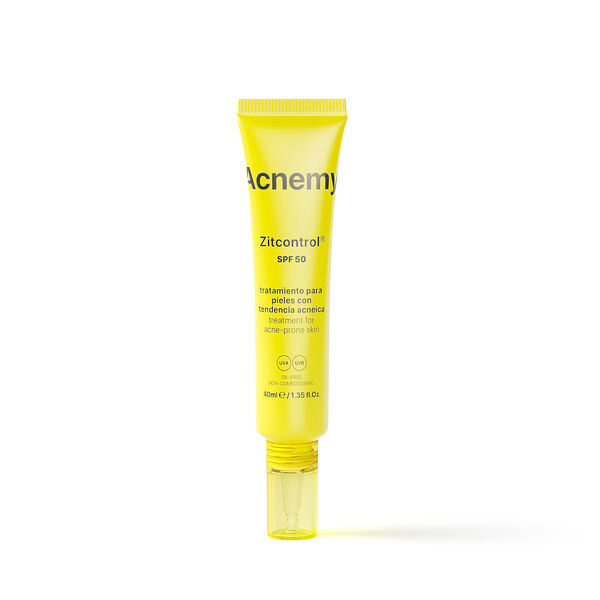 

Солнцезащитный крем для лица spf50 для кожи, склонной к акне, 40 мл Acnemy Zitcontrol