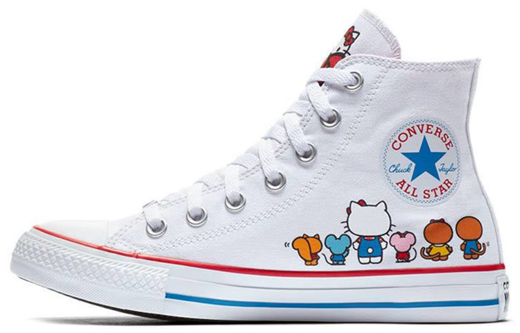 

Кроссовки Converse Chuck Taylor All Star Hi Hello Kitty White, Серый, Кроссовки Converse Chuck Taylor All Star Hi Hello Kitty White