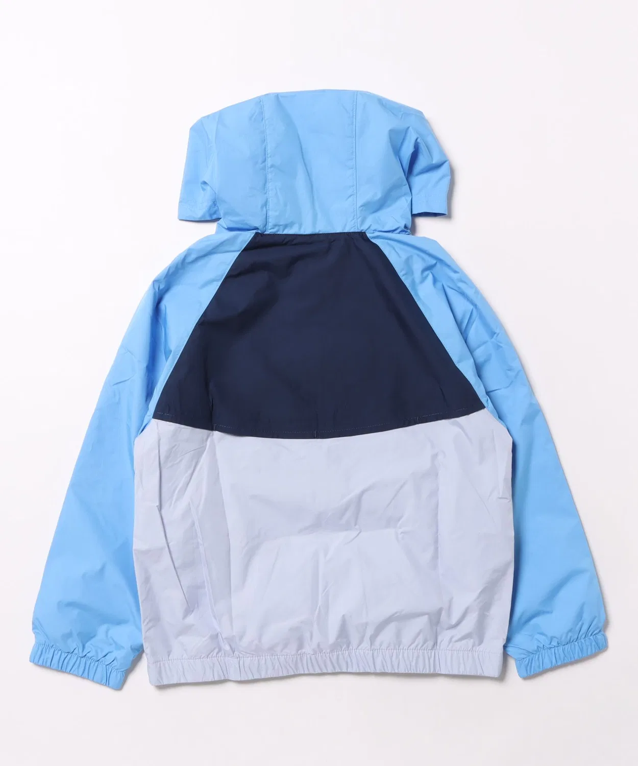 Куртка Nike K RPL WR HD JKT с капюшоном, полиэстер, синяя — фото 2