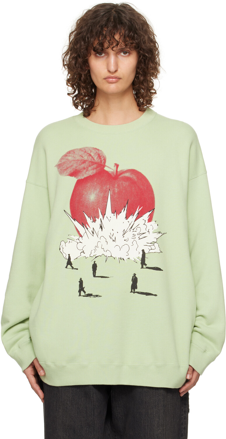 

Зеленый свитшот UC2D4893-1 UNDERCOVER