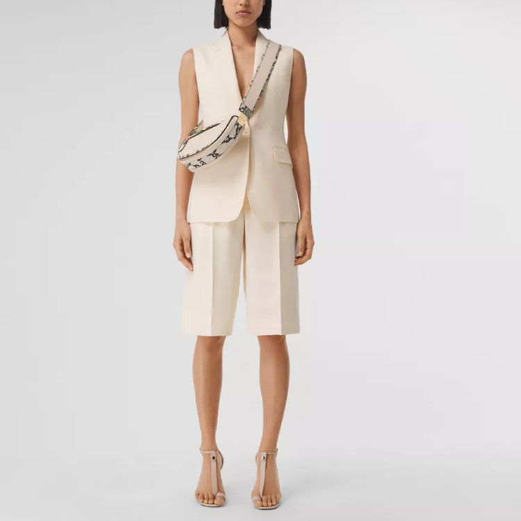 Куртка Burberry Женская SS22, Цвет Сырное Молоко — фото 4