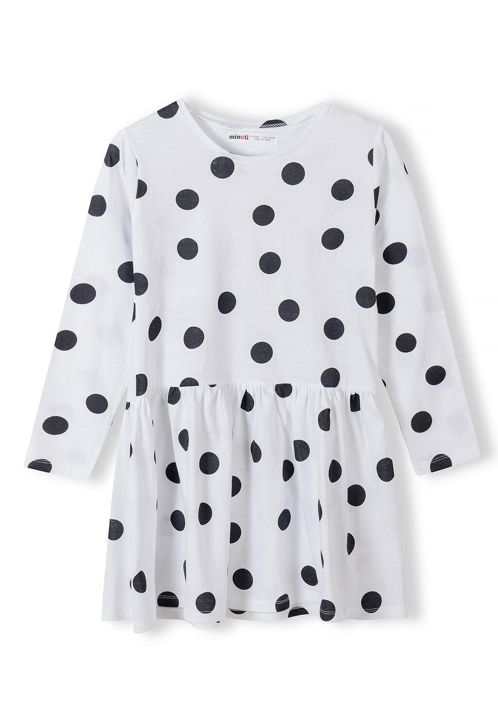 

Платье из джерси Printed Long Sleeve MINOTI, белый