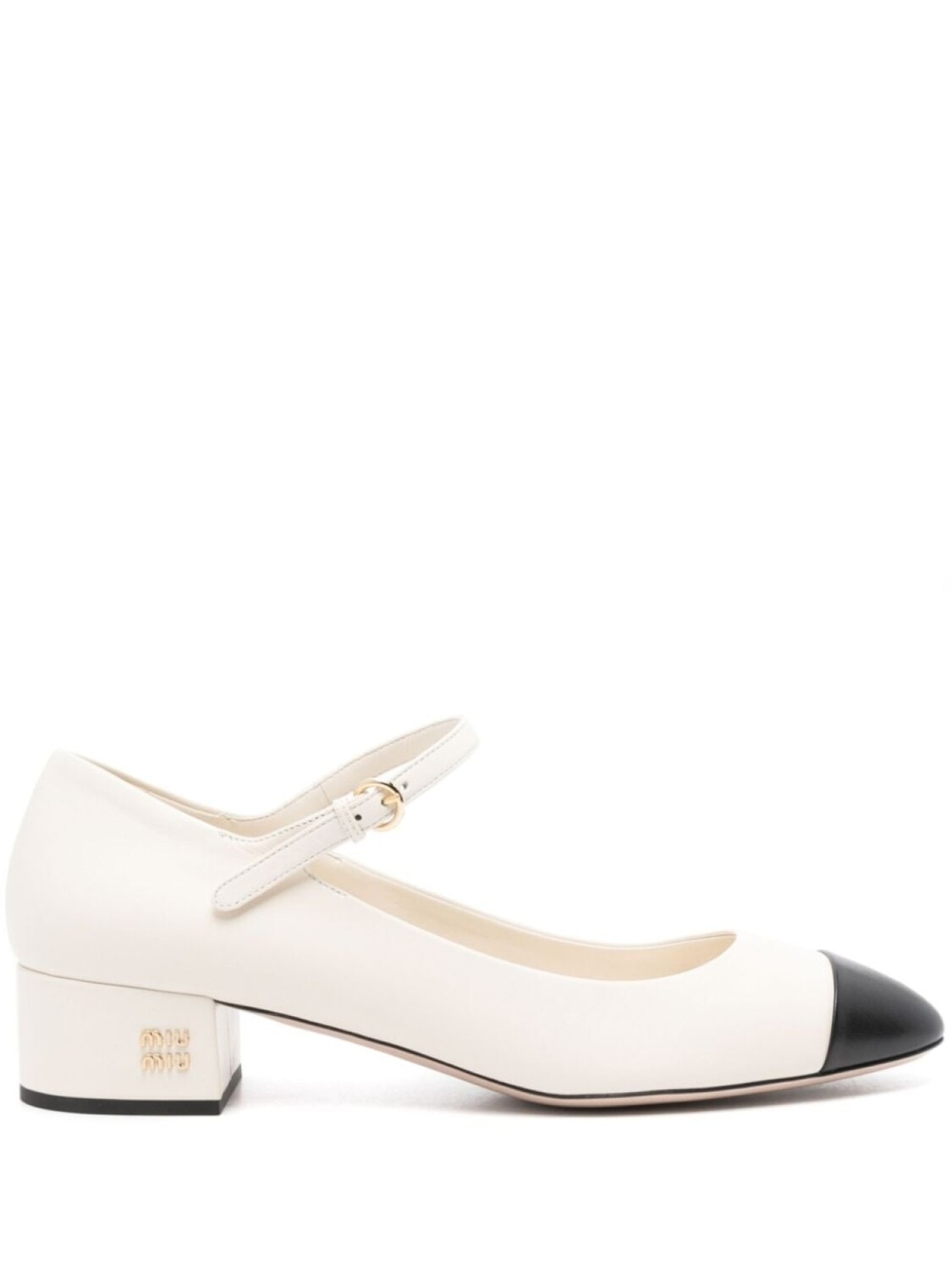

Miu Miu туфли на каблуке, белый