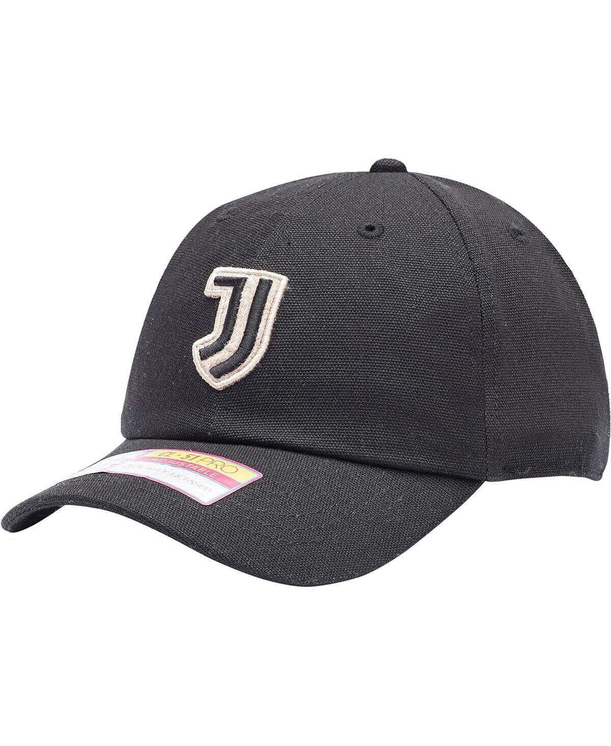 

Мужская черная регулируемая шапка Juventus Swatch Fan Ink
