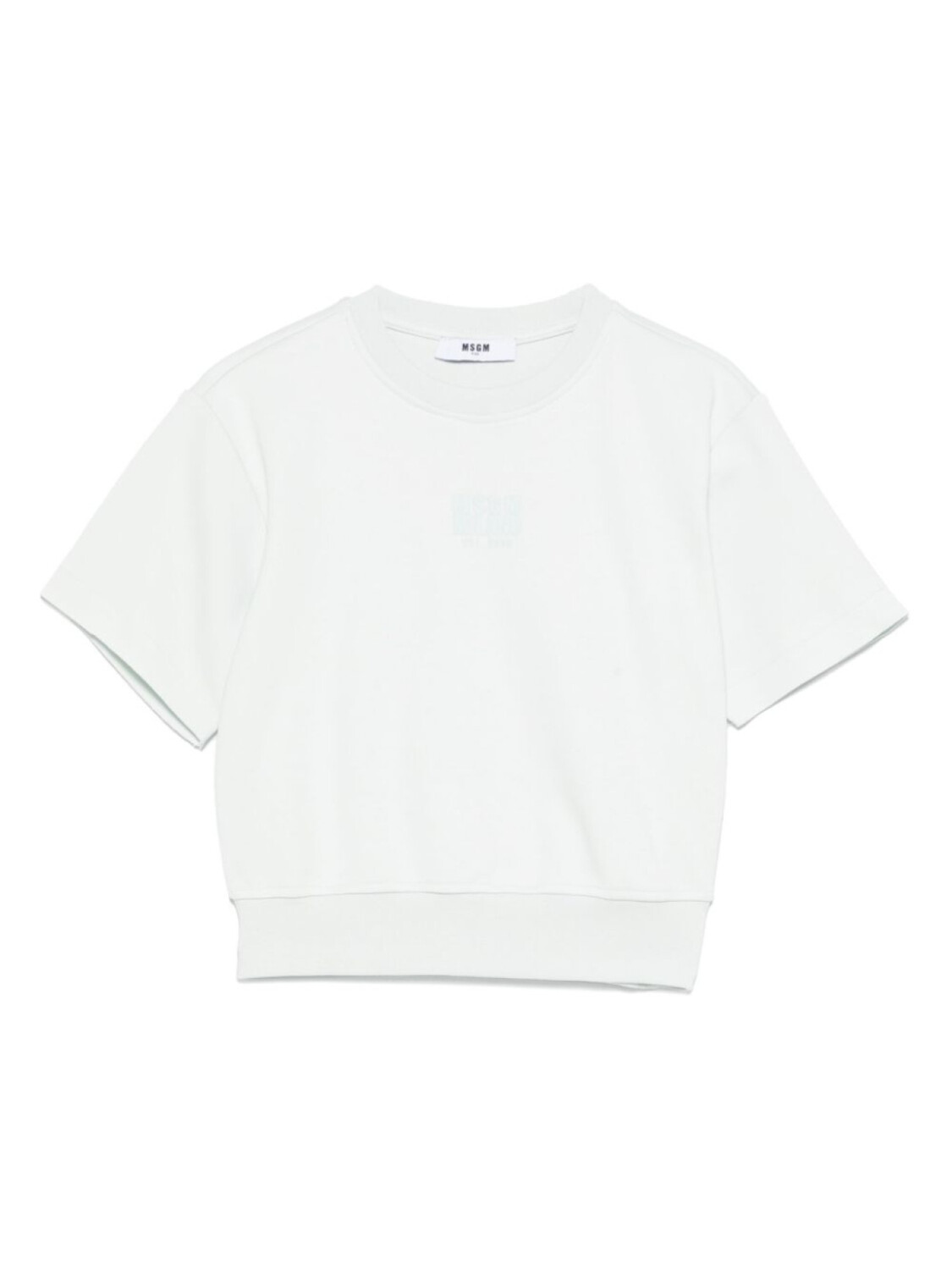 

Футболка с логотипом MSGM Kids, зеленый