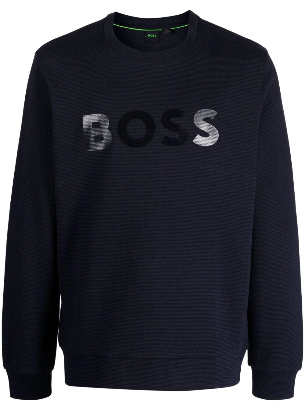 

Мужской пуловер Hugo Boss Salbo Mirror Ncsa Slim Fit из хлопка, цвет Navy Blue
