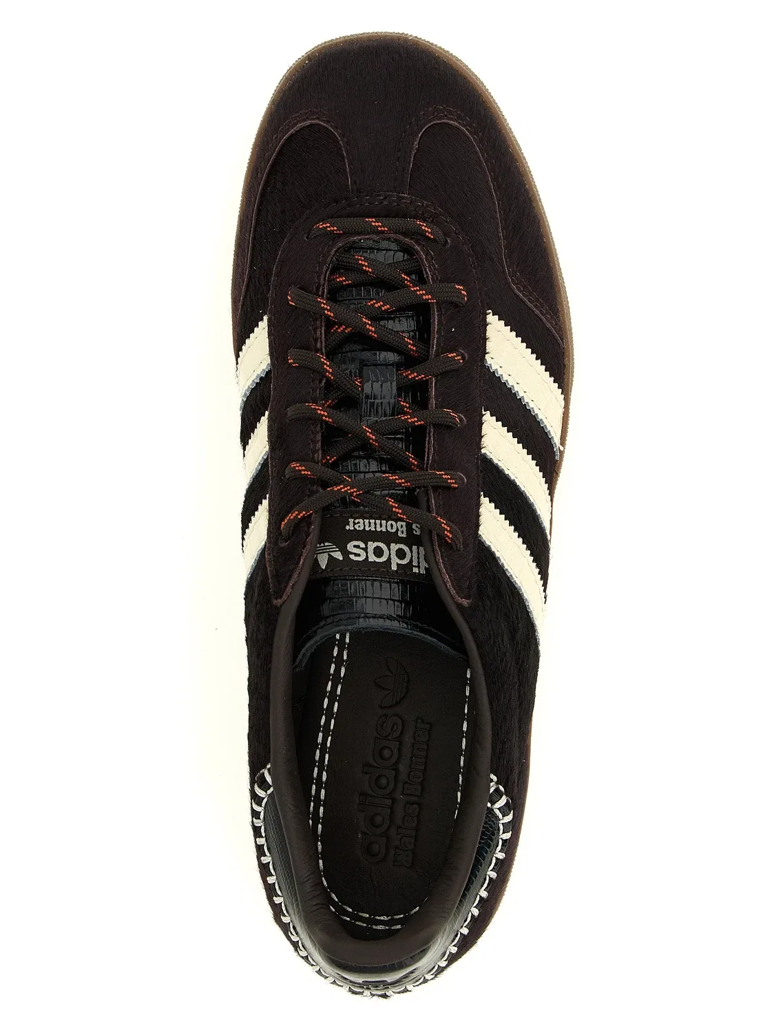 Кроссовки «Газель Пони» Адидас от Уэльса Боннера adidas Originals, коричневый — фото 4