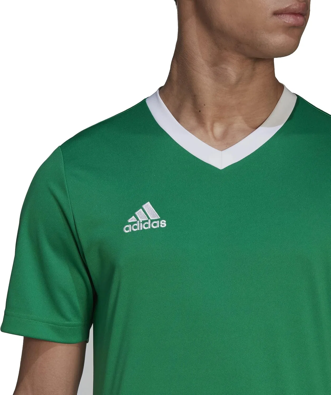 Футболка футбольная adidas, цвет Team Green/White — фото 3