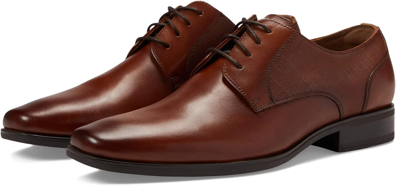 Мужские оксфорды Florsheim Jackson с гладким носком, коньячный — фото 2
