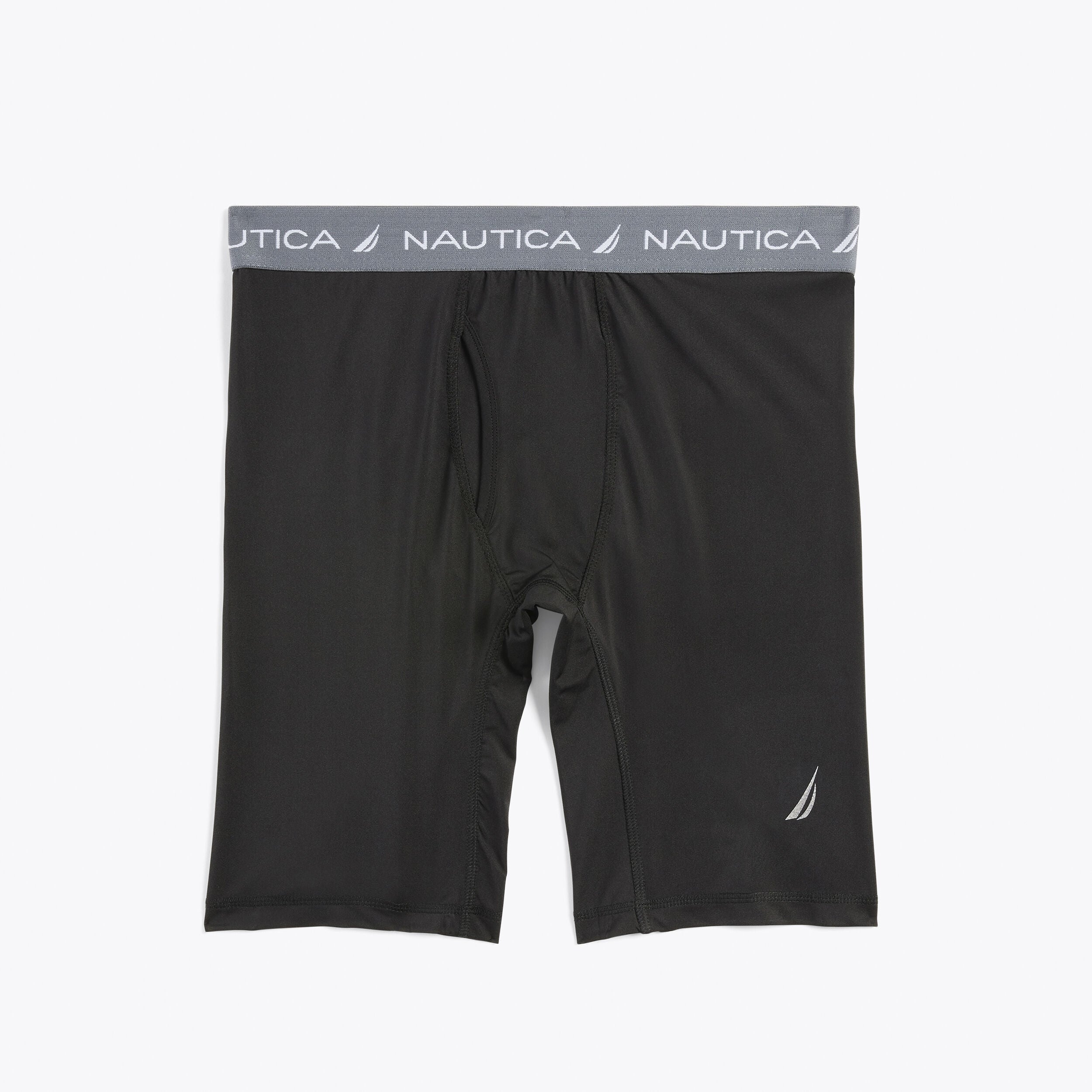 

Мужские однотонные шорты Nautica, цвет Black Iron Wash